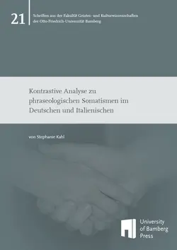 Buchcover von "球探足球比分ive Analyse zu phraseologischen Somatismen im Deutschen und Italienischen"