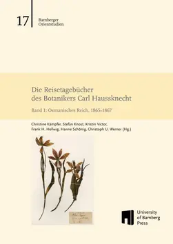 book cover of "Die Reisetagebcher des Botanikers Carl Haussknecht"