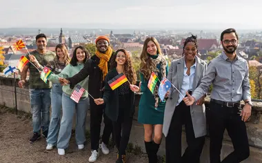 Internationale Studierende in Bamberg