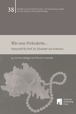 book cover of "Wie eine Perlenkette  : Festschrift fr Prof. Dr. Elisabeth von Erdmann"