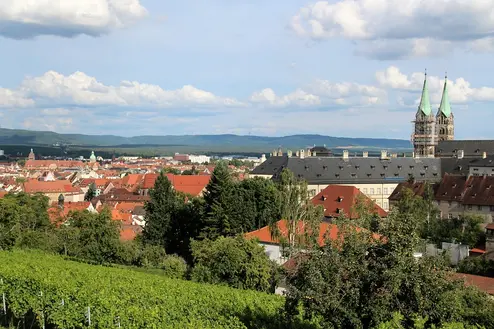 Blick auf Bamberg