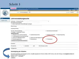 Frhstudium Lehrveranstaltungen Screen 3