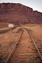 Utah Railways USA C Zuggleise im Sden des Bundesstaates Utah, USA. Bild aus der Transportation Photo Collection.