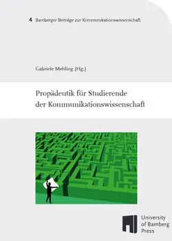 Buchcover von "Prop?deutik fr Studierende der Kommunikationswissenschaft"