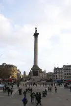 Photos of different sights and statues around London.